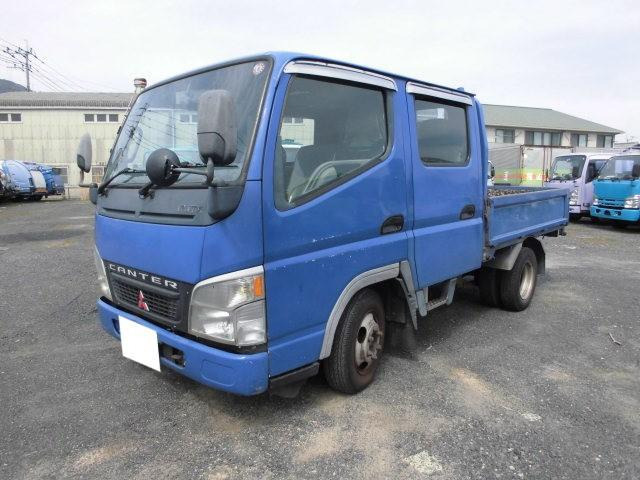 キャンターガッツ 2.8 ダブルキャブ ロング 全低床 ディーゼル 1.25T