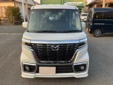 フレアワゴン カスタムスタイル ハイブリッド XT 純正ナビ フルセグTV 両側パワスラ