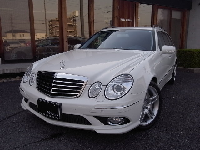 Eクラスワゴン E550 アバンギャルドS ビルシュタインサス、AMG18アルミ