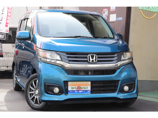 N-WGNカスタム G 14インチAW/プッシュスタート/HID