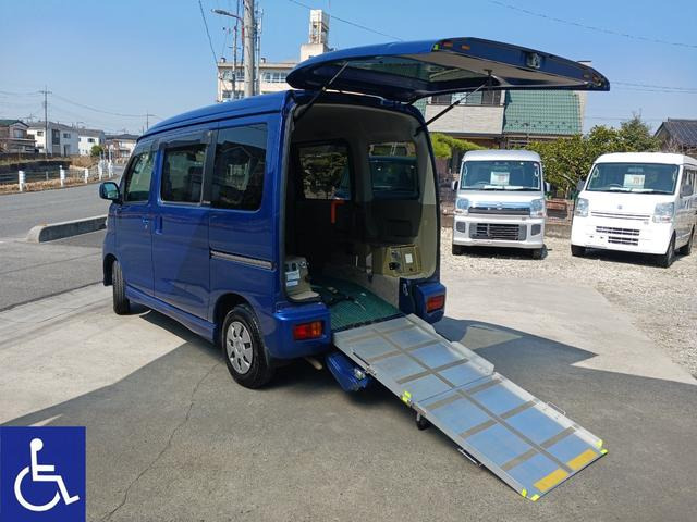 アトレーワゴン カスタムターボ R 福祉車両 スローパー 電動ウインチ