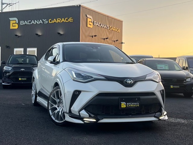 C-HR ハイブリッド 1.8 G エアロ RAYS20インチ ハーフレザー