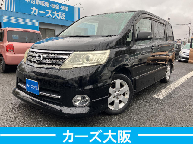 セレナ 2.0 ハイウェイスター V エアロセレクション C ETC ナビ 後カメラ パワスラ