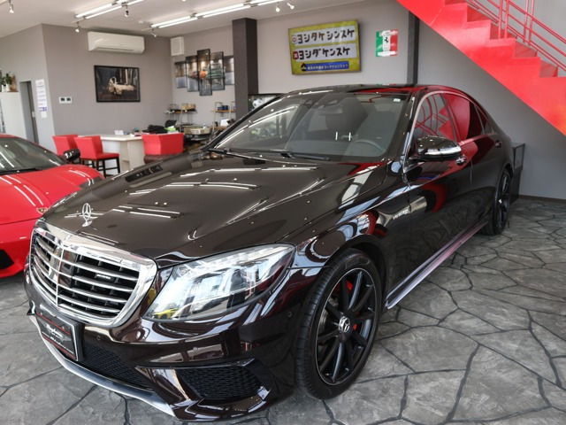 Sクラス S63 4マチック ロング 4WD ダイナミックPKG Rモニター後期モデル