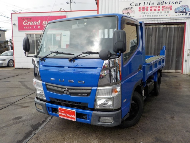キャンター 3.0 ダンプ 全低床 ディーゼル 4WD 
