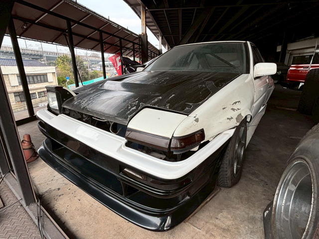 トヨタ スプリンタートレノ エンジン無 部品取り レストアベース の