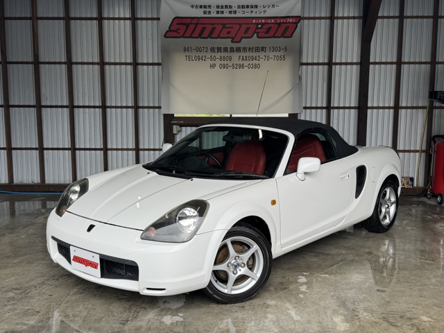 MR-S 1.8 Sエディション 5速マニュアル 赤シートカバー ETC