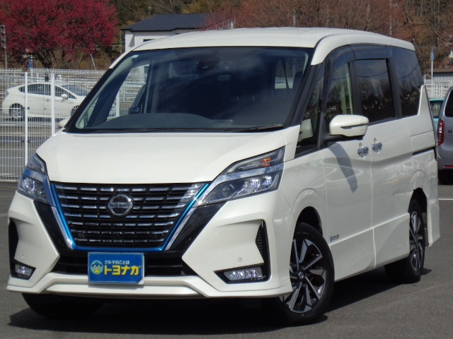 セレナ 1.2 e-POWER ハイウェイスター V 純正10ナビ 後席モニター 前後ドラレコ