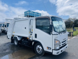 エルフ 塵芥車 プレス式4.2立米汚水タンク付