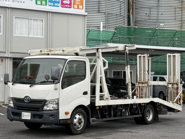 トヨエース 積載車 2台積みキャリアカー 細谷車体