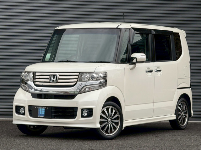 N-BOXカスタム G ターボ パッケージ 車検2年付き ドラレコ ETC付