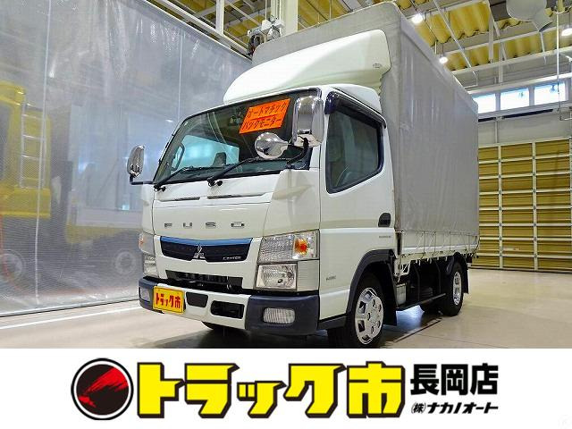 キャンター 3.0 全低床 ディーゼル 2t 標準 幌付 平ボデー