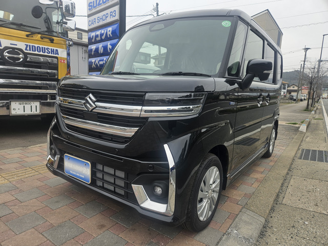スペーシアカスタム ハイブリッド(HYBRID)  GS 届出済未使用車 スズキセーフティサポ...