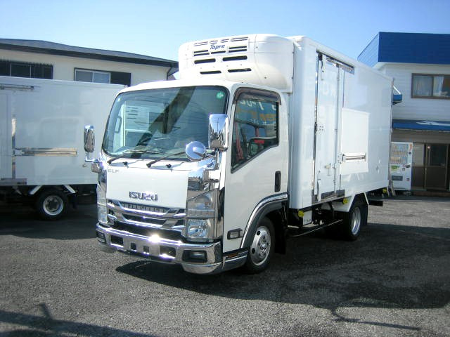 エルフ  2tセミロング・低温冷凍車・オートマ車