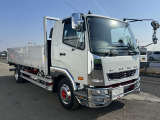 ファイター  6.3t積みアルミ平ボディ 未使用車!