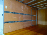 荷台内寸:450×208×211 トランテックス/V039J35-01 R観音扉 左サイドスライドドア(195cm/123cm) ラッシングレール2段(60cm/120cm) 荷室LED灯2個