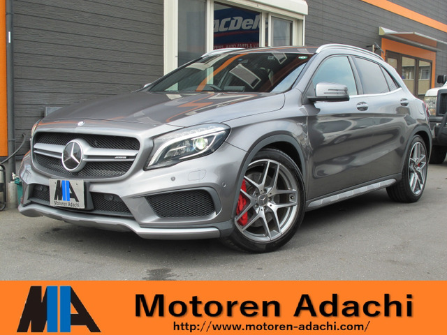 GLAクラス AMG GLA45 4マチック 4WD JAAA鑑定車 禁煙車