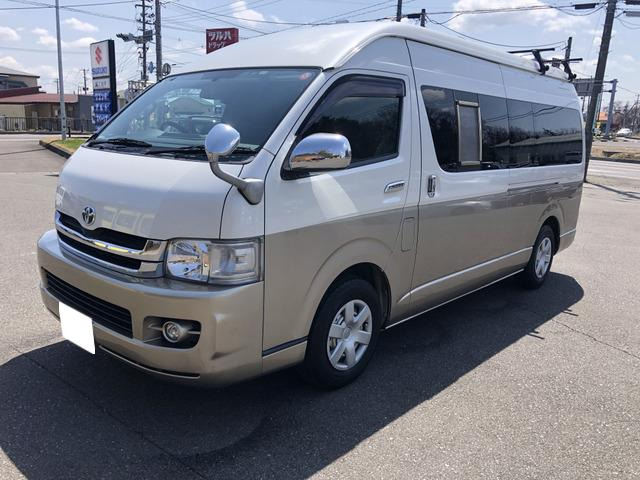 ハイエースバン 2.7 DX ワイド スーパーロング ハイルーフ 中は快適キャンピングカー...