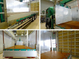前立て鳥居アルミ縞鋼板張り/左右作業灯/左右アルミ縞鋼板工具箱/上部ゴム張り リア左右支柱脱着可 リア入口角パイプ立て穴1対 ステンレス製リアアオリチェーン2個 ボデー4つ角幌シート用格納式パイプ付