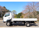 キャンター  4WD 高床 ワイドロング 平ボディ