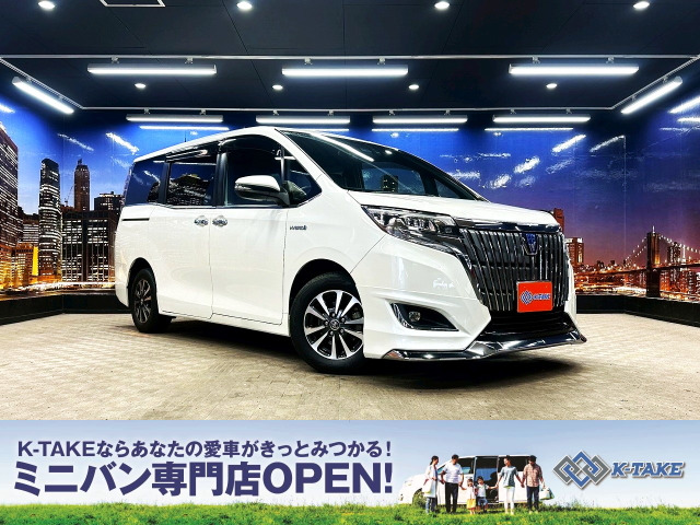 エスクァイアハイブリッド 1.8 Gi プレミアムパッケージ 後期型 両側パワスラ 茶半革...