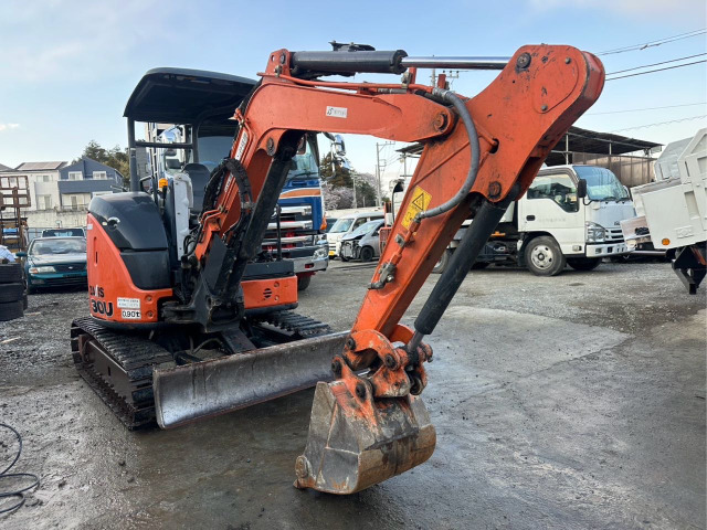日立 油圧ショベル ZX30U-5A アワメータ1172h