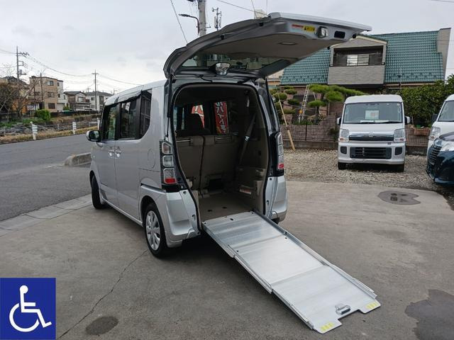 N-BOX+ G Lパッケージ 福祉車両 スローパー 電動ウインチ