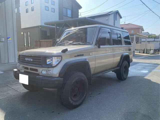 ランドクルーザープラド 3.0 SXワイド ディーゼル 4WD ETC 社外ステアリング ナビ AT...