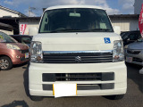 エブリイワゴン JPハイルーフ 4WD 車椅子移動車、4WD/AT、ナビ、TV