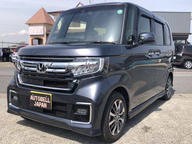 N-BOXカスタム L ホンダセンシング 純正9インチナビ