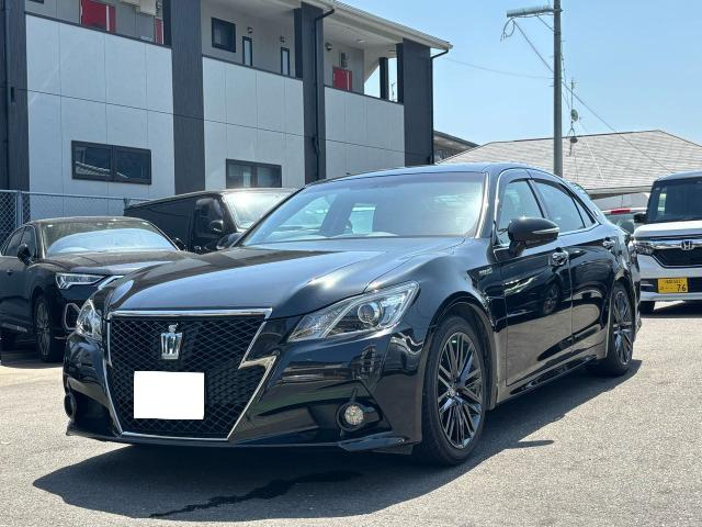 クラウンアスリート ハイブリッド 2.5 S ブラックスタイル バックカメラ ナビ TV