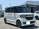 N-BOXカスタム G L ターボ ホンダセンシング 車検二年渡しバックカメラ ETC ナビ付