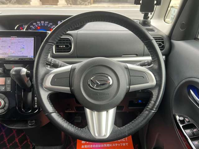 ダイハツ タントカスタム RS SA ナビ 地デジTV Bluetooth ETC の