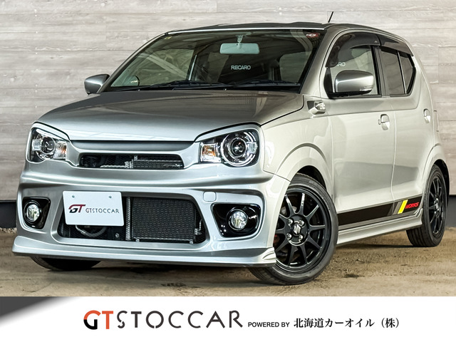 アルト ワークス 4WD ワンオーナー モンスターエアロ ナビTV