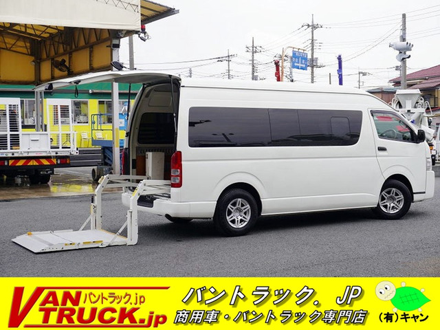 ハイエースバン 2.7 DX ワイド スーパーロング ハイルーフ 和光リフト ナビ Bカメラ ...