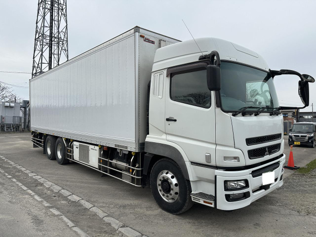 三菱ふそう スーパーグレート 冷蔵冷凍車 -29℃低温設定 総輪