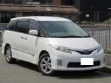 エスティマハイブリッド 2.4 X 4WD スマートキー 純正ナビ TV ETC