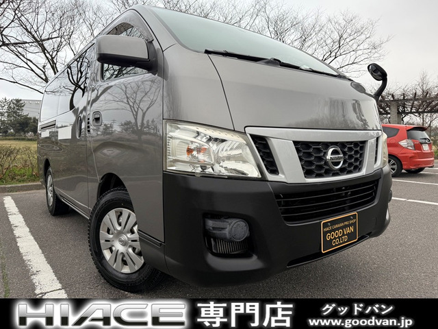 NV350キャラバン 2.5 DX ロング ディーゼル 4WD ETC Bカメラ  リヤヒーター6人乗り