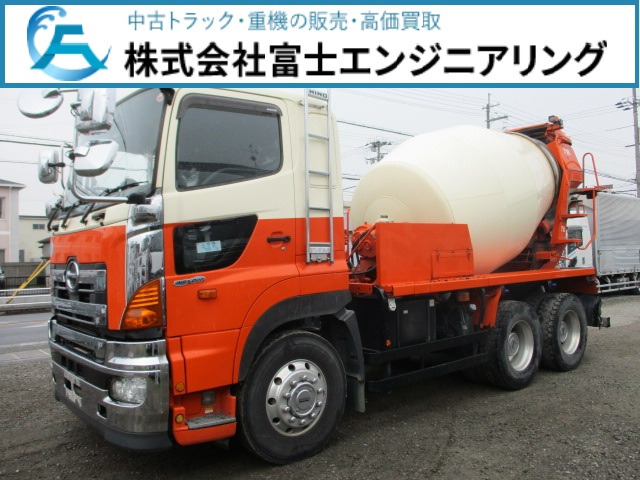 プロフィア ミキサー車 10tミキサー カヤバ AW