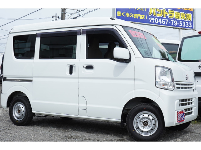 NV100クリッパー DX GL セーフティパッケージ ハイルーフ 4WD 禁煙4速ATナビBカメラE...