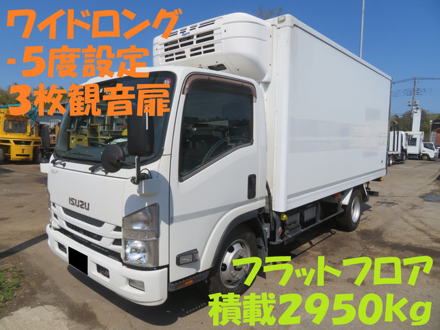エルフ  -5度設定 冷蔵冷凍車 3枚観音扉