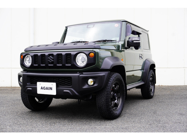ジムニーシエラ 1.5 JC 4WD RAYSホイール 社外マフラー ナビ