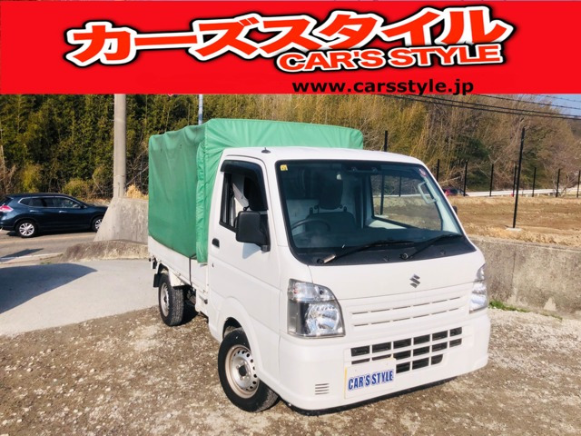 キャリイ KC エアコン パワステ KCエアコン・パワステ 3方開 幌車ETC軽減ブレーキ車...