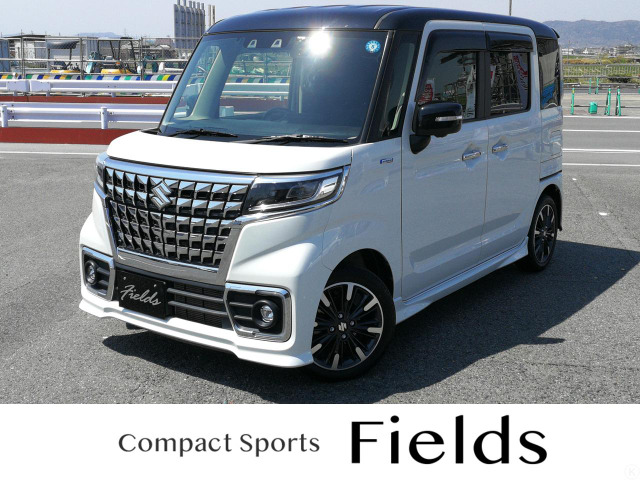 スペーシアカスタム ハイブリッド(HYBRID)  XSターボ 全方位フルセグナビ 両側電動ス...