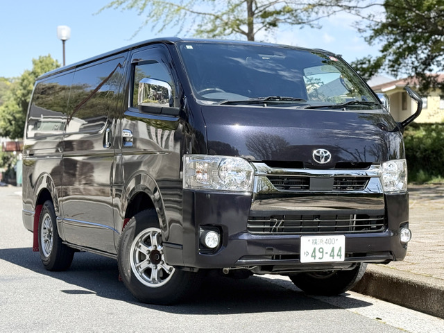ハイエースバン 2.8 スーパーGL ダークプライムII ロング ディーゼル 4WD ナビ TV バ...