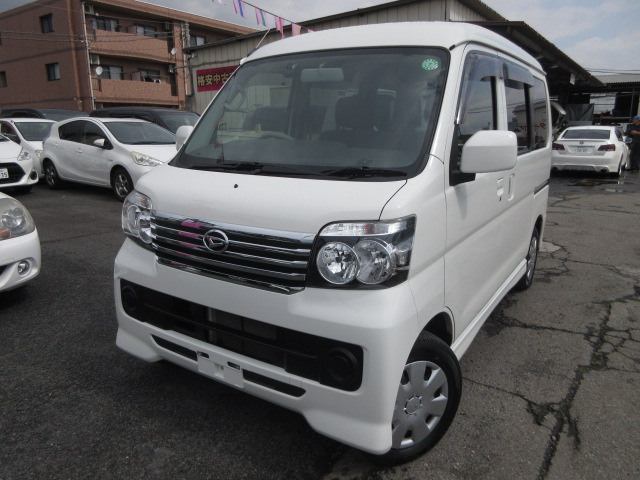 アトレーワゴン カスタムターボ R 4WD 純正ナビ TV バックモニター
