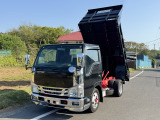 エルフ 3.0 強化ダンプ フルフラットロー ディーゼル 車検付