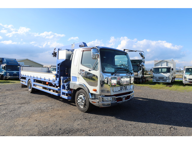 ファイター  増トン4段Rクレーン付き アルミブロック