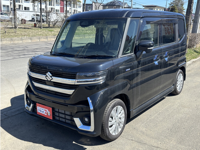 スペーシアカスタム ハイブリッド(HYBRID)  GS 4WD 未使用車です♪