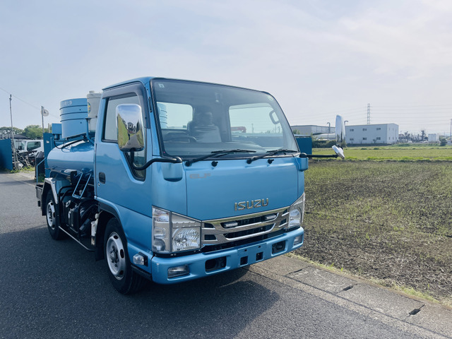 エルフ  バキュームカー積載1800L電動リール